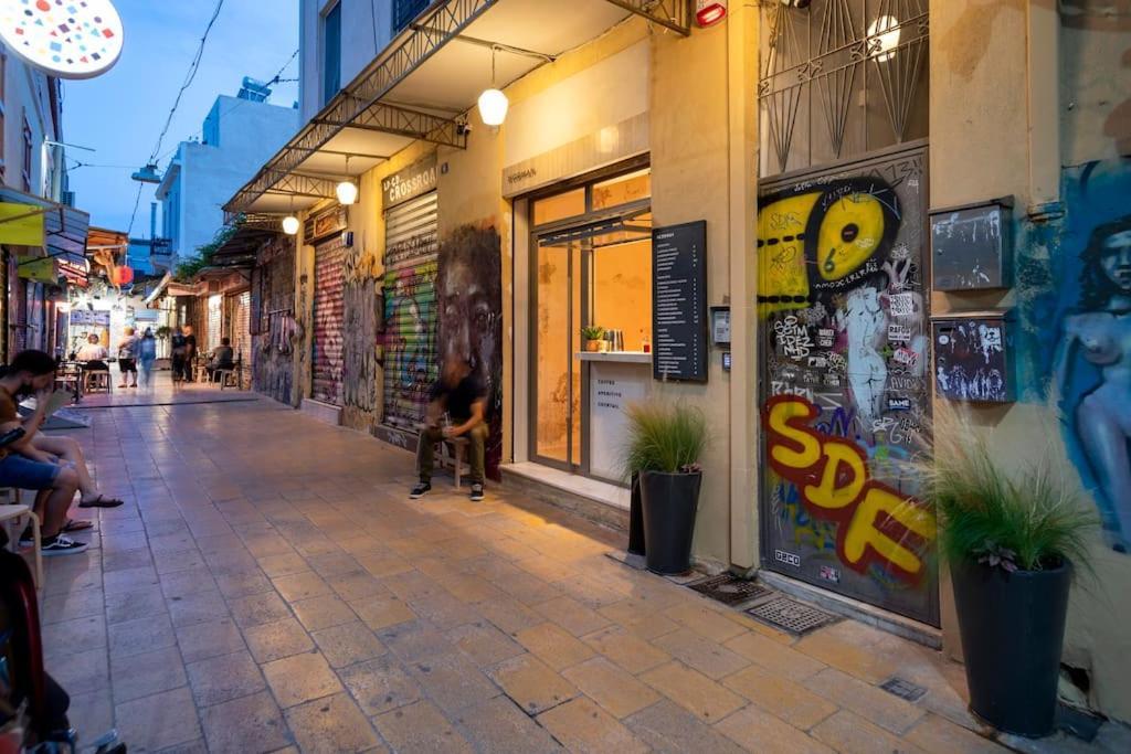 Hoppersgr- Amazing Apt In The Heart Of Athens - 4 Luaran gambar